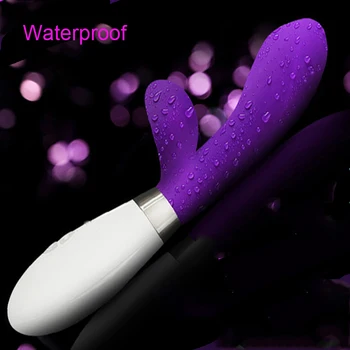 G Spot Dildo Rabbit Vibrator Sex Legetøj til Kvinder Silikone Dual Vibration Kvindelige Vagina, Klitoris Massager Masturbator Sex Værktøjer 1