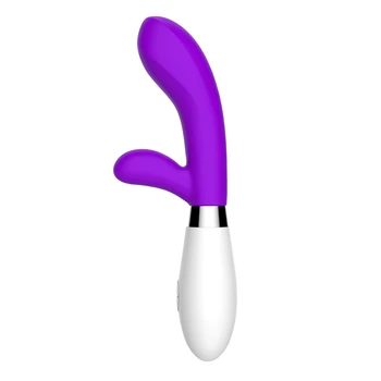 G Spot Dildo Rabbit Vibrator Sex Legetøj til Kvinder Silikone Dual Vibration Kvindelige Vagina, Klitoris Massager Masturbator Sex Værktøjer 4