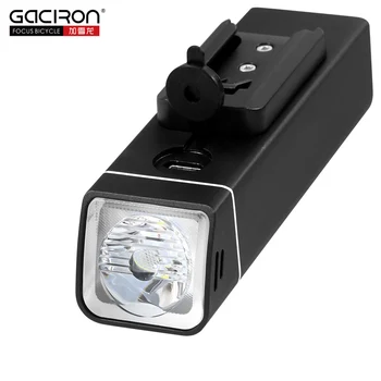 Gaciron V9F-600 Cykel Forlygte USB Oplade det Interne Batteri XGP3 LED Dagslys Tone Cykel Lys Lommelygte Torch Lanterne 0