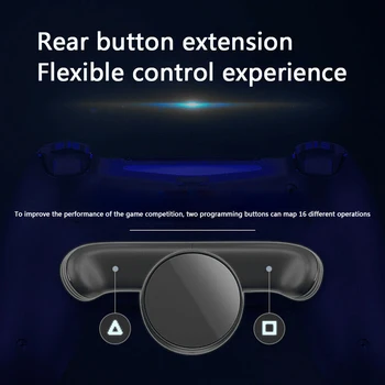 Gamepad Tilbage-Knappen Vedhæftet fil med 3,5 mm Audio Interface for Sony PlayStation 4 PS4 Trådløse DualShock 4-Controller Tilbehør 1