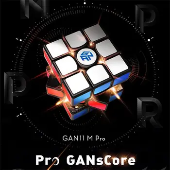 GAN 11 M Pro 3x3x3 Magnetiske Magic Speed GANS Cube Professionel Magneter Puslespil, Terninger GAN11 M Pro Legetøj For Børn GAN11M 2