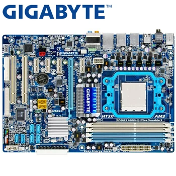 GIGABYTE Oprindelige GA-MA770T-US3 Desktop Bundkort 770 Socket AM3 DDR3 16G For Phenom II Athlon II ATX Anvendes MA770T-UD3 1