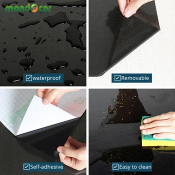 Glitter Solid Farve Tapet Selvklæbende DIY PVC Kontakt Papir, Køkken, Garderobe, Møbler Renovering Wall Stickers Vandtæt 4