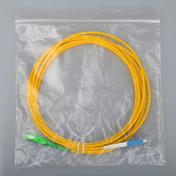 Gratis Forsendelse 10stk/masse 9/125 3M Singlemode SC Simplex-LC Fiberoptiske forbindelseskabel SC/APC-LC/UPC fiberoptiske patch kabel 0