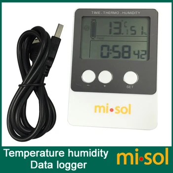 Gratis forsendelse!!! Datalogger til Temperatur Luftfugtighed USB Datalogger termometer datapost 1