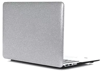 Guld Glans Glitter Plastik etui Til Apple Macbook Air Pro 13