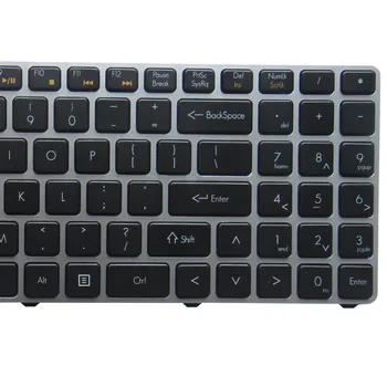 GZEELE Nye engelske Laptop Tastatur For Quanta TWD TWS engelske OS MP-12K73US-920 AETWDU00010 MP-12K76GB-920 erstatte 2