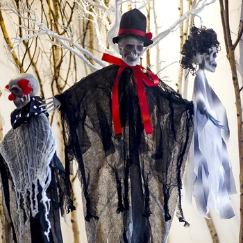 Halloween Hængende Reaper Ghost Skelet Pirat, Halloween Dekoration Vedhæng Kid Værelses Hjem Tilbehør Til Udsmykning Rædsel 3