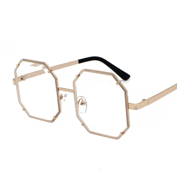 HBK Fashion Square Solbriller Modis Unisex Oculos De Sol Feminino 2019 Luksus Kvinder Brand Designer solbriller UV400 Vintage 0