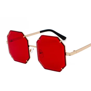 HBK Fashion Square Solbriller Modis Unisex Oculos De Sol Feminino 2019 Luksus Kvinder Brand Designer solbriller UV400 Vintage 5