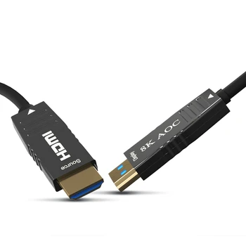 HDMI Kabel-8K 2.1 Video Optisk Fiber HDR 120Hz 3D til HD-TV Splitter Switcher Xbox 1m 2m 3m 5m 8m 10m, 12m 15m 20m 25m 30m 50m 2