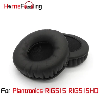Homefeeling Ear-Pads for Plantronics RIG515 RIG515HD Hovedtelefoner Blød Velour ørepuder Fåreskind Læder Ørepuder Udskiftning 4