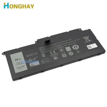 Honghay F7HVR Laptop Batteri til DELL Inspiron 15 7000-serien-7537 17 7737 17 HR-1728T 062VNH G4YJM T2T3J 4ICP5/67/90 14.8 v 58wh 3