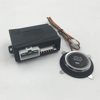 Hot 12V Bil Alarm Bil Motoren Tryk på Start-Knappen RFID-Lås Tænding Starter Nøglefri Start-Stop Anti-tyveri-System NQ-ST9001 5