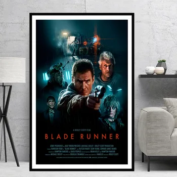 Hot Blade Runner 2049 Vintage Film Gave Moderne Plakat Print Maleri Lærred Kunst Væggen Pictures Home Decor quadro cuadros