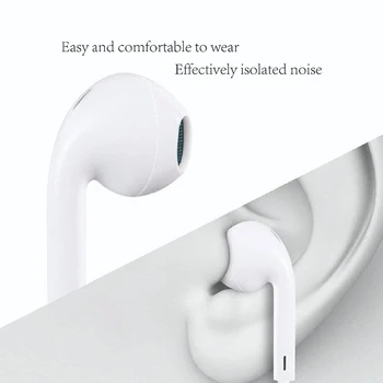 Hovedtelefoner Lightning Stik I øret Sport Earbuds Dybt Rigere Bas Headset Til iPhone/iPad 2