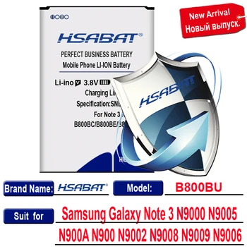 HSABAT 8200mAh B800BC B800BE Batteri til Samsung Galaxy Note 3 III note3 N9000 N9005 N900A N900 N9002 N9008 N9009 N9006 N9008S 0