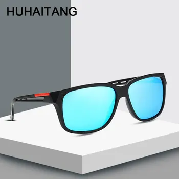 HUHAITANG Luksus Mærke Overdimensionerede Pladsen Sunglases Mænd Designer Hule Solbriller Kvinder 2019 Udendørs Goggle solbriller Til Herre 1