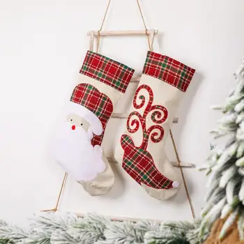 HUIRA Christmas Candy Gave Poser Glædelig Jul Indretning til Hjemmet Jul 2020 Noel Indretning Julegave Til Kids Xmas Pynt 4