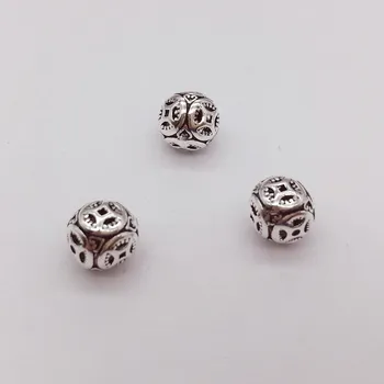 Håndlavet 925 Sølv Perler af Sterling Sølv, Løse Perler DIY-Lucky-Symbolet Perler Smykker Resultater 1