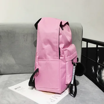 Høj Kvalitet i Nye Ankomst Kvinder ' s Canvas Rygsæk skoletaske Til Piger Rygsæk Nyt Design, Rygsække, skoletasker Rejse 4