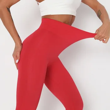 Høj Talje Kvinder Trænings-Og Legging Yoga Bukser, Sportstøj Solid Kører Yoga Bukser Energi Elastiske Bukser Gym Girl Tights 0