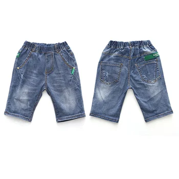 IENENS Børn Drenge Jeans Shorts til Sommer Børn Denim Korte Bukser til Baby Dreng Afslappet Lys Farve Cowboy Bukser Tynd Stretch Jeans 4