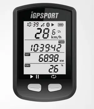 IGPSPORT IGS10 Mtb Cykel Computer med GPS-Vandtæt IPX6 ANT+ Trådløs Cykling Cykel Speedometer Digital Tilbehør, Stopur 5