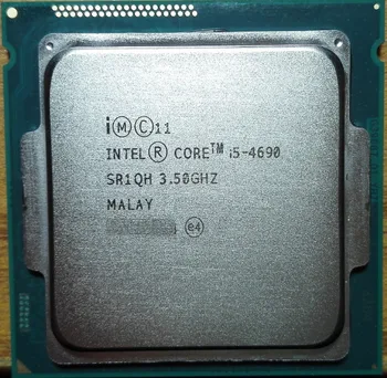 Intel Core i5-4690 i5 4690 I5 - 4690-Processor med Quad-Core LGA1150 Desktop CPU korrekt Desktop Processor