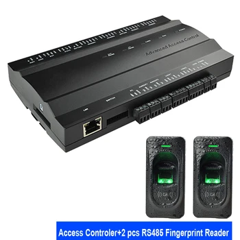 IP-baserede Tcp/Ip Access Control Board RS485 Kommunikation med 125Khz vandtæt RS485 fingeraftrykslæser 4