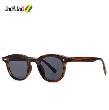 JackJad 2020 Mode Cool Vintage Runde Style DAG Solbriller Nuance Ocean ins Populært Mærke Design solbriller Oculos De Sol 86374 22320