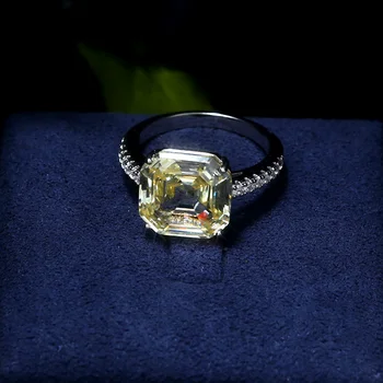 Jankelly Nye Mousserende Kvadratisk Form, klar hvid Farve AAA Cubic Zircon Ringe Til Kvinder White Gold Farve anillos mujer Ring 11686