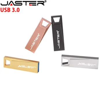 JASTER USB 3.0-metal-USB-Flash-Drev 64GB 32GB, 8GB 16GB, 4GB USB Stick Metal Pen-Drev Reelle Kapacitet er Vandtæt Customized Logo 5