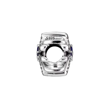 Jul Perler Blændende Fyrværkeri Charms Til Oprindelige 925 Sølv Armbånd i Sølv Perler Til smykkefremstilling Kvindelige DIY Charms 2