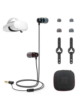 Kabelforbundne Hovedtelefoner Til Oculus Quest2 VR Headset Dyb Bas Gaming Headset Hovedtelefon I-øret Øretelefoner Til Oculus Quest2 VR Tilbehør# 2