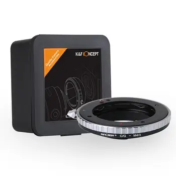 K&F Koncept Kamera Linse Mount Adapter Contax G Linser til M43 MFT-Mount-Kamera Adapter 2