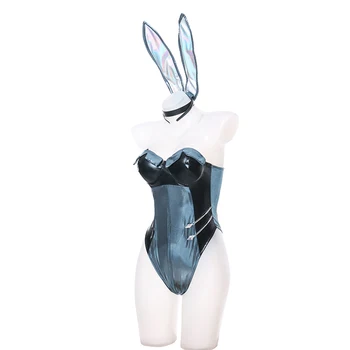 KDA Kaisa Bunny Cosplay Kostume Mode Nye Sexet Heldragt, der Passer Bunny Version, er ALLE Spil Cosplay Paryk 4