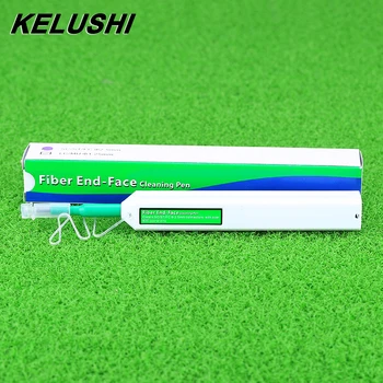 KELUSHI Fiber Optic-Cleaner Pen Opgradere LC 1,25 mm /SC-2,5 mm-Stik Optisk Fiber Renere One-Click cleaning Pen-Værktøjer 1