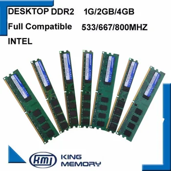 KEMBONA Lager mærke STATIONÆRE PC-DDR2-800 / PC2 6400 2GB DDR2 RAM-Hukommelse For alle MB kompatibelt med DDR2 667 mhz / 533MHz