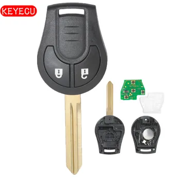 Keyecu for Nissan Micra (K13) 2 Knap Keyless Entry Fjernbetjening Nøgle Bil Key Fob FCC ID:TWB1U761 4