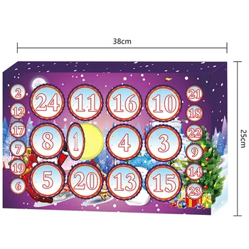 Kids Christmas Advent Calendar DIY-Slim-Kit Crystal Mudder 2020 Ferie Sæt til Piger Drenge GQ 21761