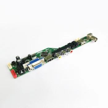 KIT passer LP173WD1 (TL)(A1)/(TL)(A2)/(TL)(A3)/(TL)(A4) Ekstern analog VGA LCD - +USB LVDS 40-Pin-1600*900 TV control drevet yrelsen 0