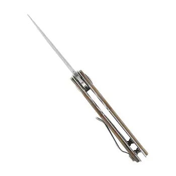 Kizer Folde Pocket Kniv V2541N4 Lieb 2020 Nye Micarta Håndtere Kniv er Designet Af Azo 4