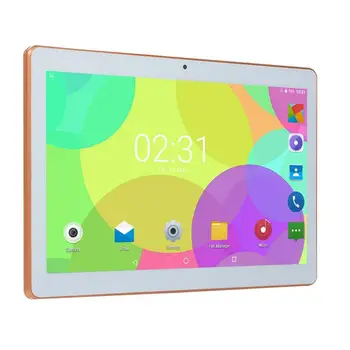 KT107 Plast Tablet-10.1 Tommer Store Skærm, Android Version 8.10 Mode Bærbare Tablet 8G+64G Hvid Tablet 0