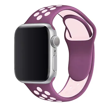 Kvinde se bands for apple iwatch1/2/3/4/5 Tilbehør udskiftning 38mm 40mm armbånd blødt silikone rem til iphone ur 2050