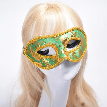 Kvinder Mænd Maske Venetianske Parti Halvdelen Ansigt Bold Øje Slid Fest Dekoration Masker, bryllup, fødselsdag, Halloween, Jul Xmas 5