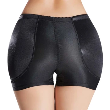 Kvinder Polstret Seamless Body Shaping Trusser Balder Ekstraudstyr Undertøj, Shorts Solid Farve 0