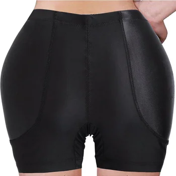 Kvinder Polstret Seamless Body Shaping Trusser Balder Ekstraudstyr Undertøj, Shorts Solid Farve 3