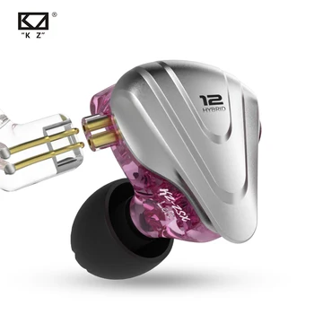 KZ ZSX 5BA+1DD 12 Enhed Hybrid In-ear Hovedtelefoner Musik, Sport HIFI Metal Headset ZS10PRO ZSNPRO til Android ZSX C12 AS10 ZST E10 2