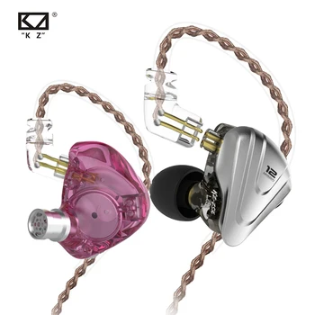 KZ ZSX 5BA+1DD 12 Enhed Hybrid In-ear Hovedtelefoner Musik, Sport HIFI Metal Headset ZS10PRO ZSNPRO til Android ZSX C12 AS10 ZST E10 3